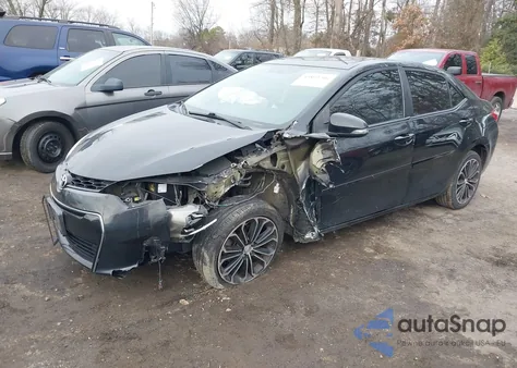 2014 Toyota Corolla S Plus from USA, damaged, VIN 2T1BURHE6EC021627